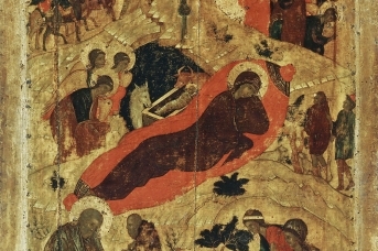 Андрей Рублёв. Рождество Христово