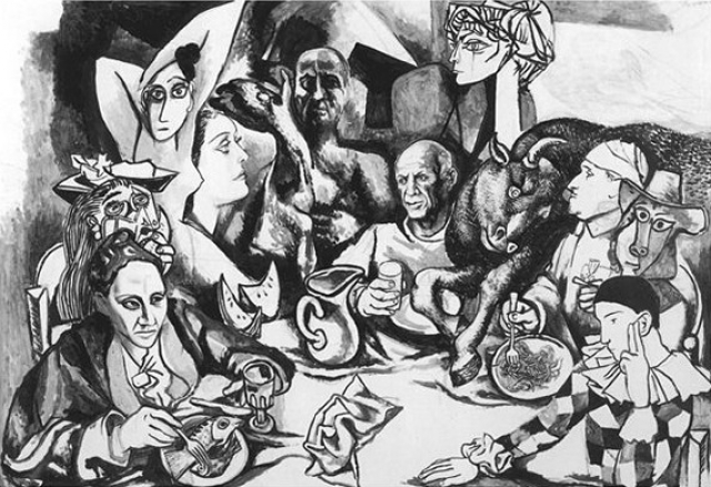 Пикассо и его персонажи. 1973