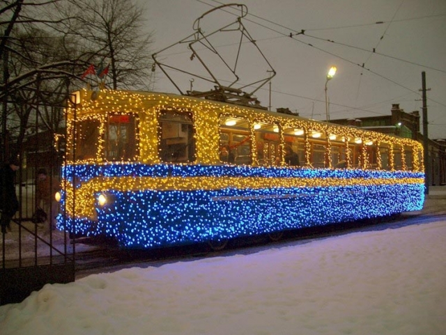 Рождественский трамвай 