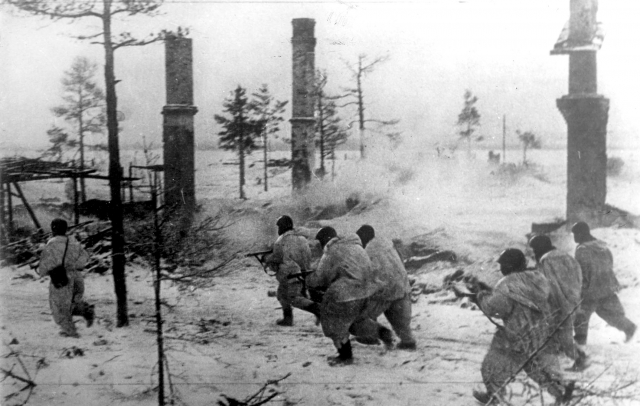 Прорыв блокады Ленинграда. Наступает Волховский фронт. Январь 1943