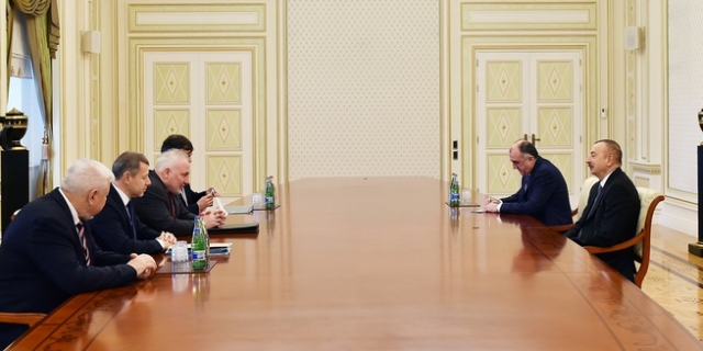 Ильхам Алиев принимает сопредседателей Минской группы ОБСЕ