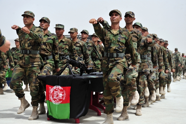 Афганские военные 