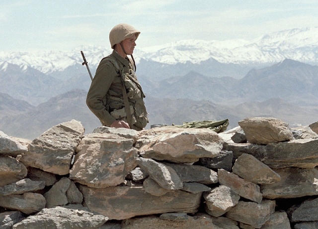 Советский солдат в Афганистане 