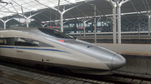 Скоростной поезд. Китай