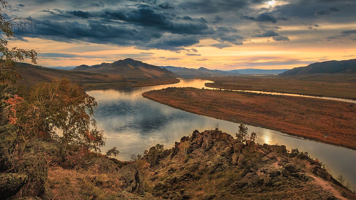 Река селенга фото