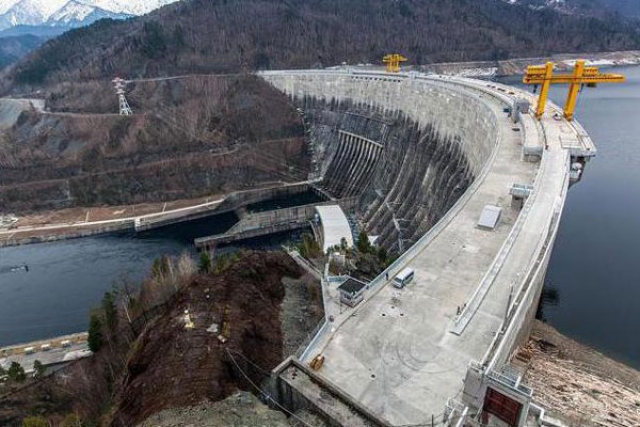Строительство Рогунской ГЭС