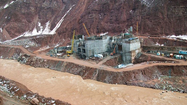 Строительство Рогунской ГЭС