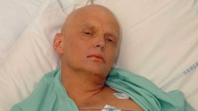 Александр Вальтерович Литвиненко в больнице. 2006
