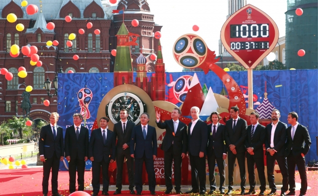 В ожидании чемпионата мира по футболу FIFA 2018 в России. Москва 