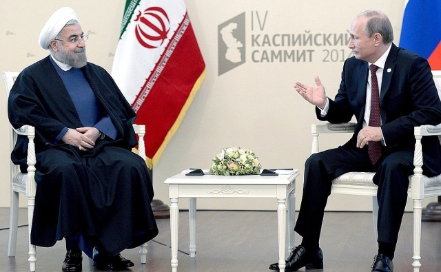 Встреча президентов РФ и Ирана