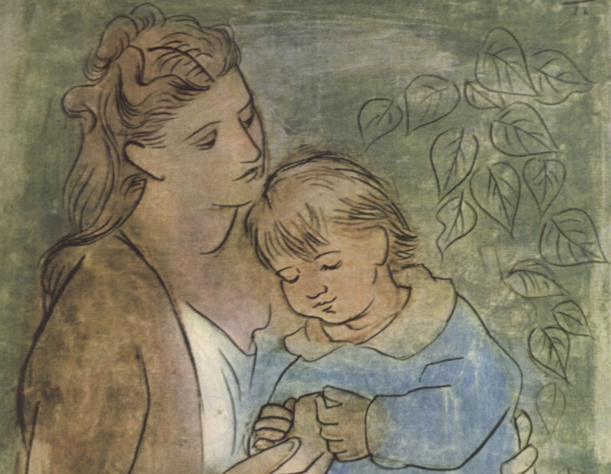Хотела мать сына художника. Пабло Пикассо мать и дитя. "Мать и дитя", Жук, 1906. Мать Пабло Пикассо. Мать и дитя картина Пабло Пикассо.
