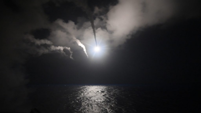 Ракетный удар США по Сирии 