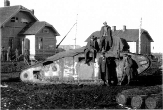 Танковые атаки 1919 года: деревня Наволок на Онеге