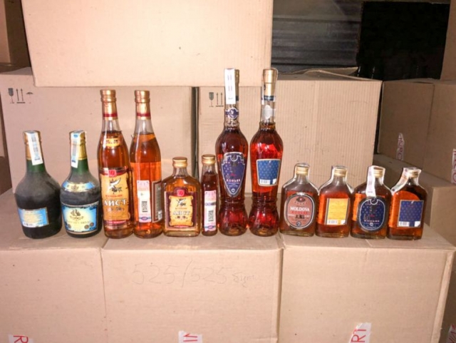 В Кабардино-Балкарии арестовали 1,2 млн бутылок «левого» коньяка