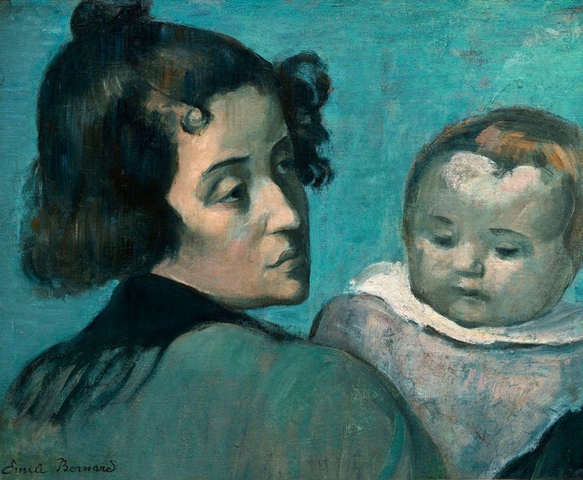 Эмиль Бернар. Мать и дитя
