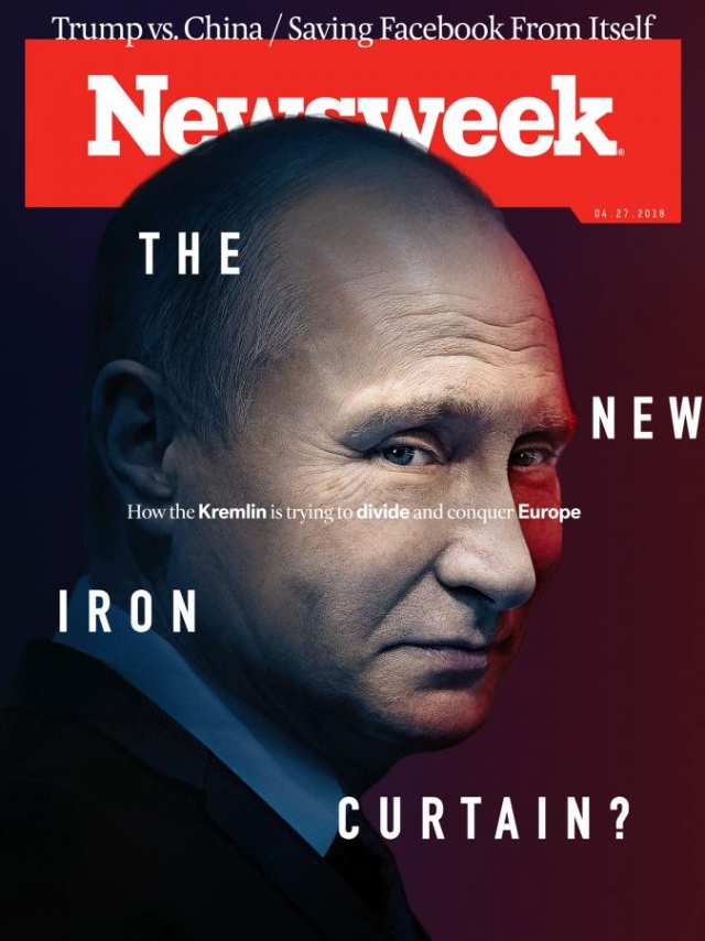 Newsweek поместил фото Владимира Путина на обложку нового номера