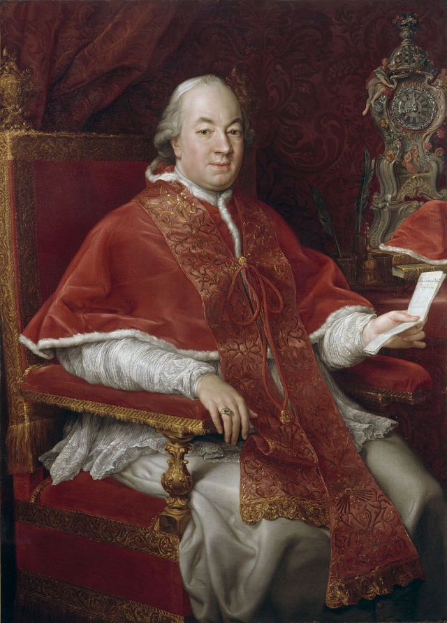 Помпео Батони. Портрет папы Пия VI. 1775