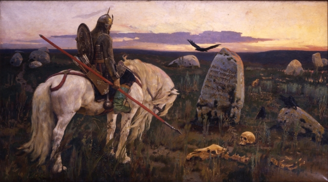 Виктор Васнецов. Витязь на распутье. 1882