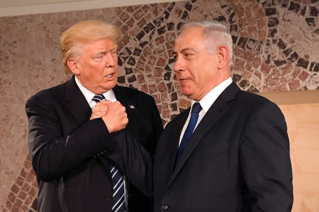 Дональд Трамп и Биньямин Нетаньяху 