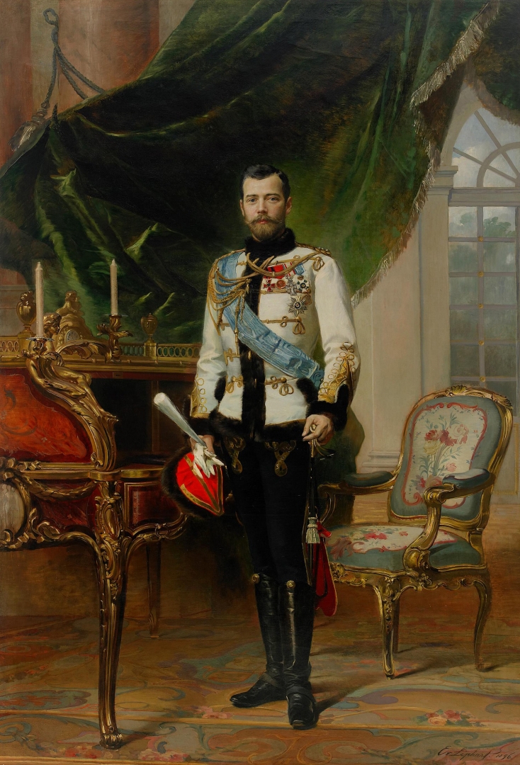 Эрнест Липгарт портрет императора Николая II