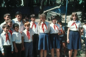 Пионеры в Таджикской ССР, 1983 год