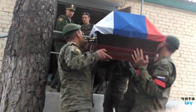 Погибших в Сирии военных похоронили в Забайкалье