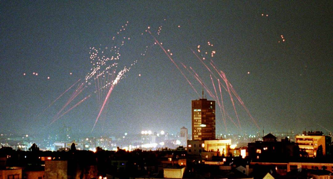Бомбардировка Белграда авиацией НАТО. 1999 