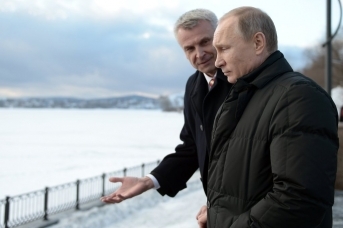 Сергей Носов и Владимир Путин