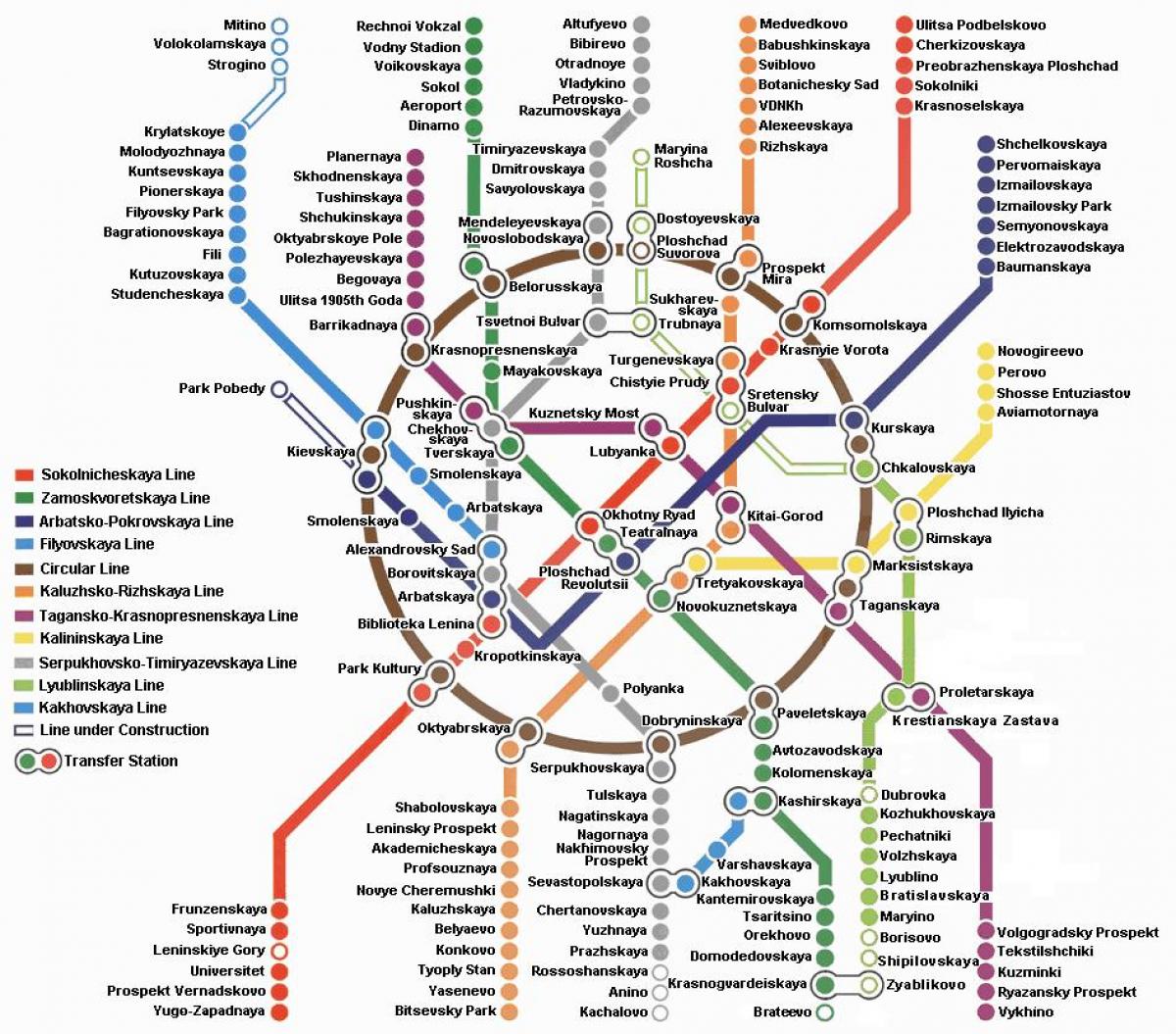 карта города москвы метро карта метро