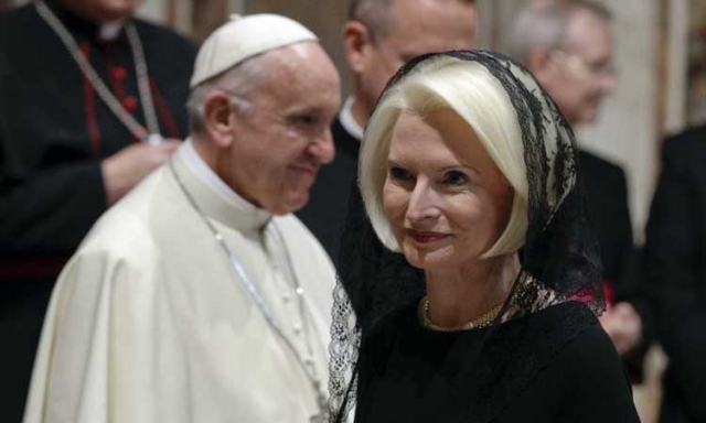 Гингрич разглядела Украину даже из Рима