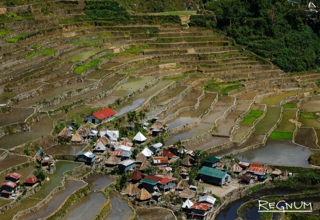 Exactly there are the rice terraces well-known for the whole world entered in the list of the world heritage of UNESCO