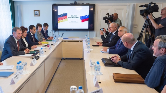 Малый бизнес Калужской области планирует развивать партнёрство с Германией