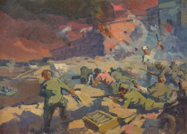 В. Г. Титов. Защитники Брестской крепости. 1972