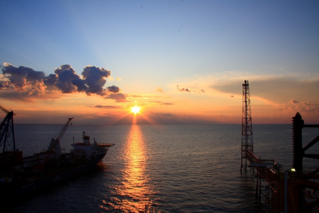 Добыча нефти в Персидском заливе