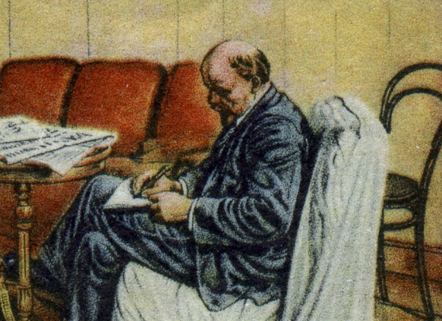 Ленин на почтовой марке 