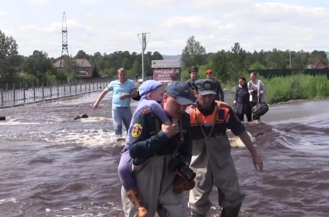 От наводнения в Забайкалье пострадали более шести тысяч человек
