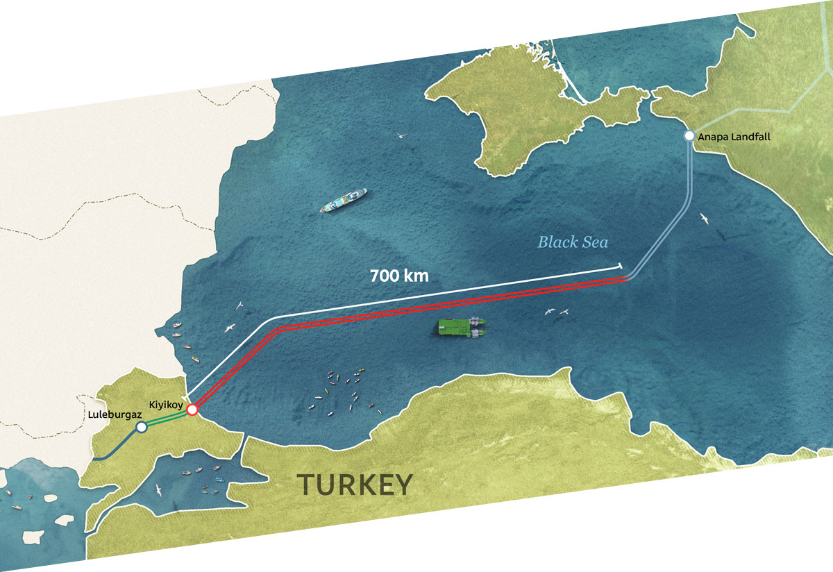 Границы в черном море карта