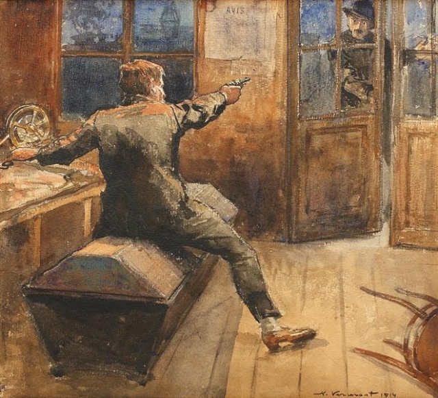 Николае Вермонт. Шпион. 1914