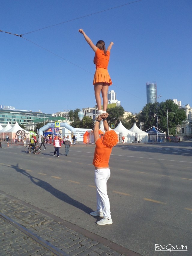 «Всегда праздник»: в Екатеринбурге прошёл марафон «Европа-Азия»