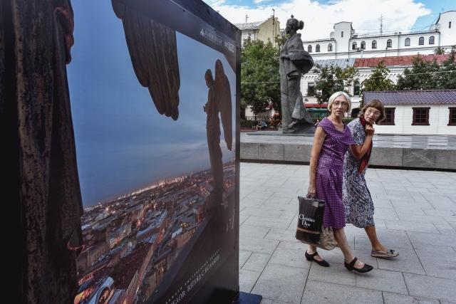 В Москве открылась выставка «Петербург глазами ангелов»: фоторепортаж