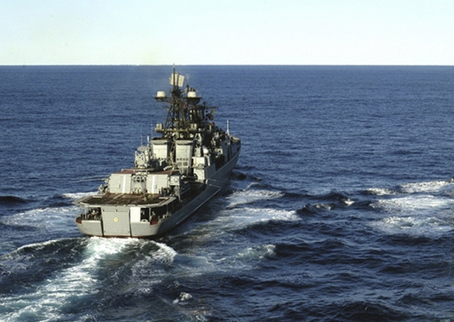 Корабли Тихоокеанского флота России проводят учения в Японском море