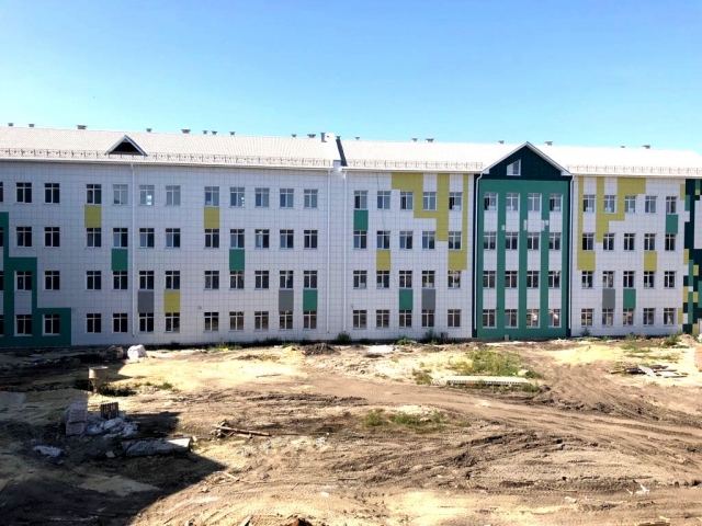 В тамбовском Рассказово строится новая школа на 900 мест