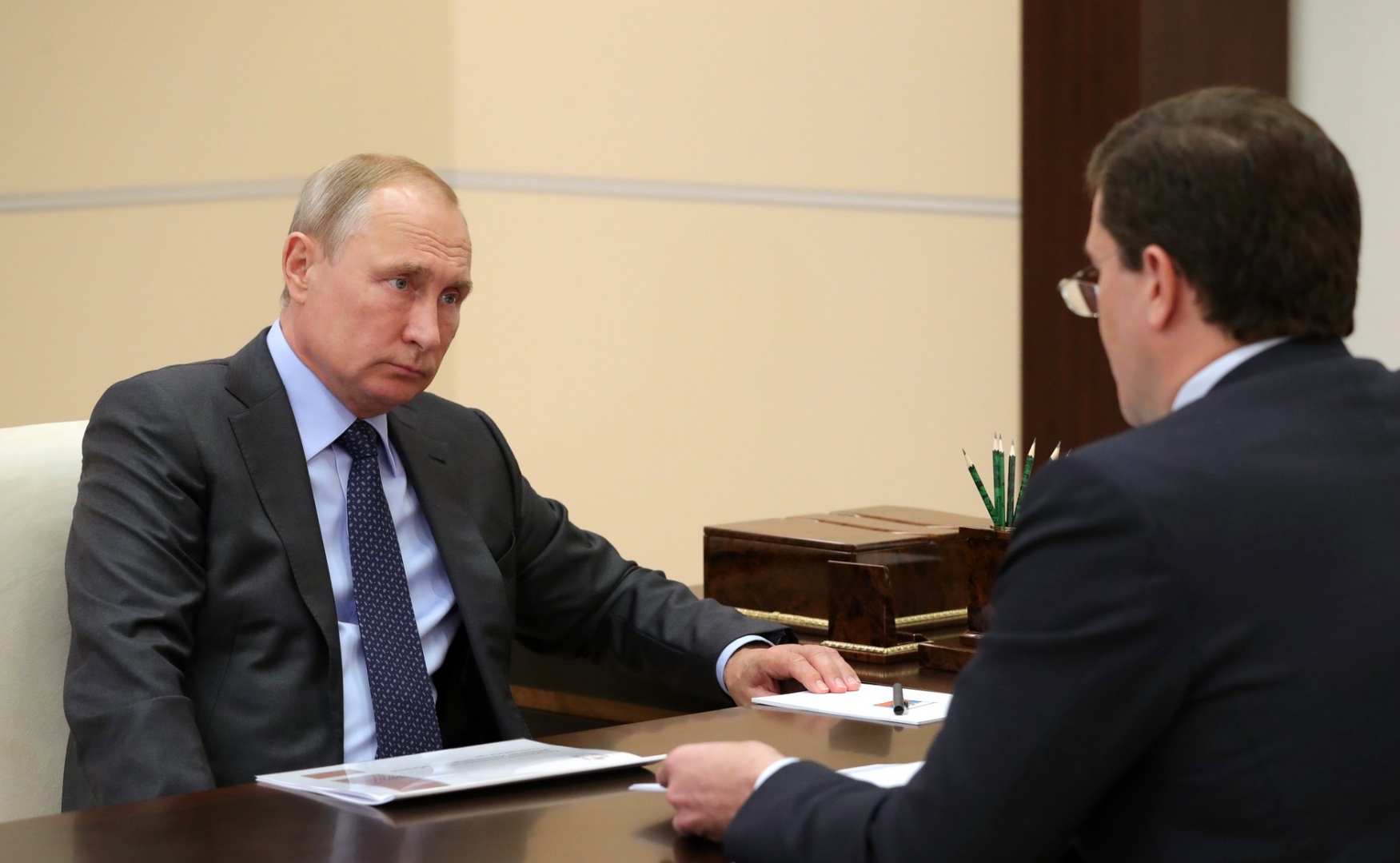 Глеб Никитин и Путин встреча