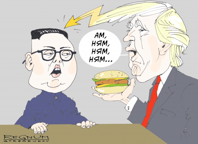 Трамп vs Ким