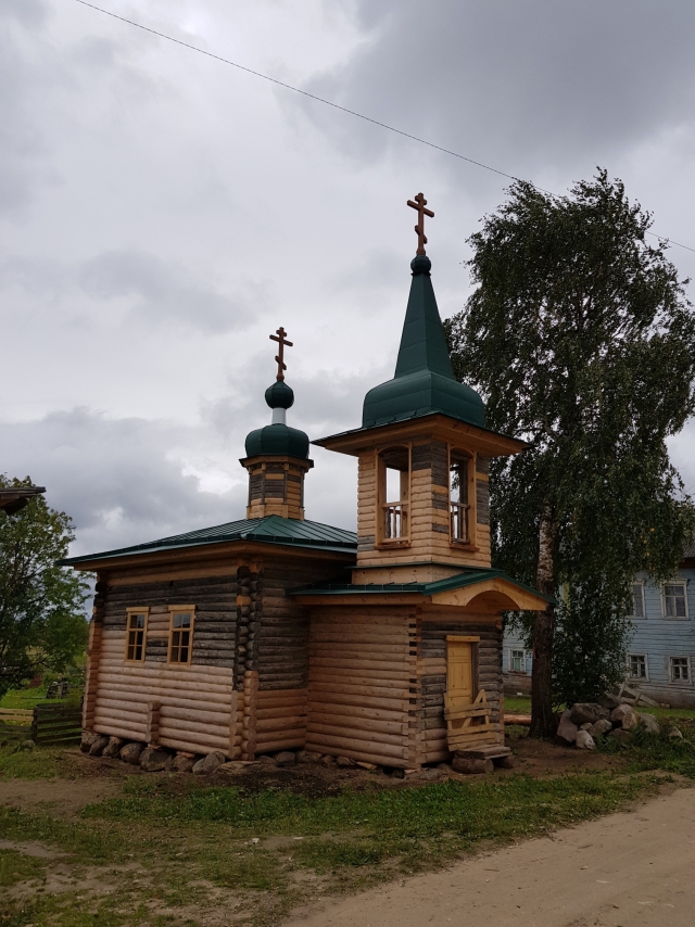 Заостровье Архангельск деревянный храм