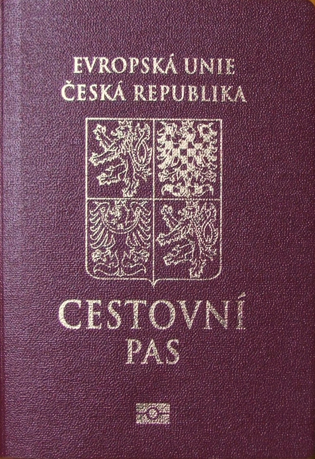 Паспорт чешского гражданина