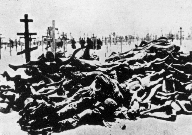 Жертвы голода в Советской России. 1921 год