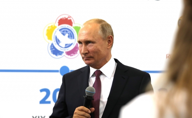 Путин об Универсиаде: «Смотрите внимательно, чтобы отставаний не было»