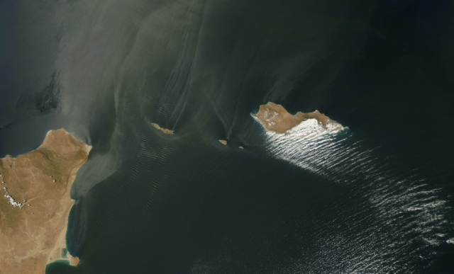 Остров Сокотра. Вид из космоса 