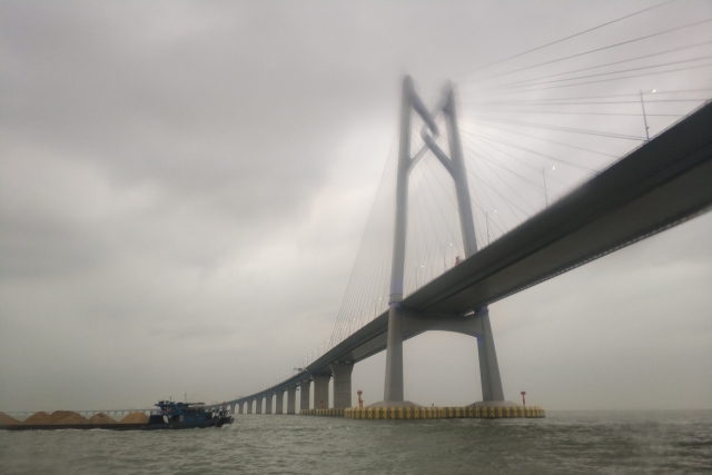 55-километровый мост в Китае подготовлен к открытию
